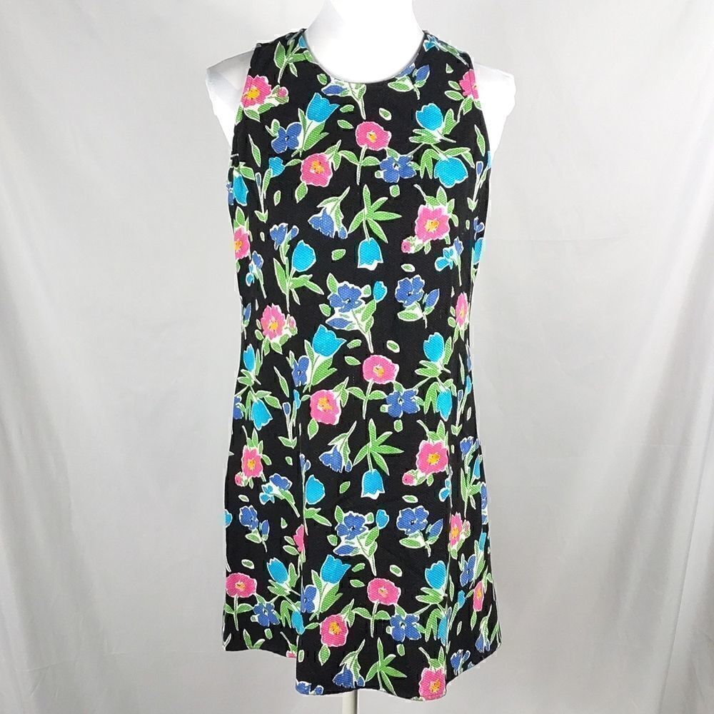 Vtg. California Concepts Floral Mini Dress
